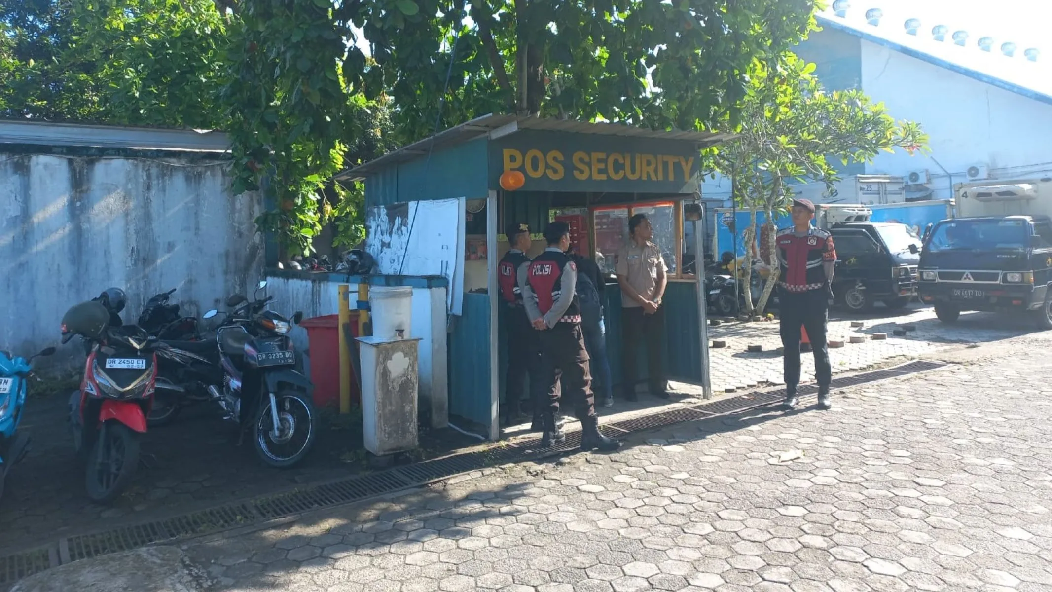 Perkuat Keamanan Wilayah, Sat Samapta Polres Lombok Barat Sosialisasikan Inovasi KEMOS 110 di Kediri