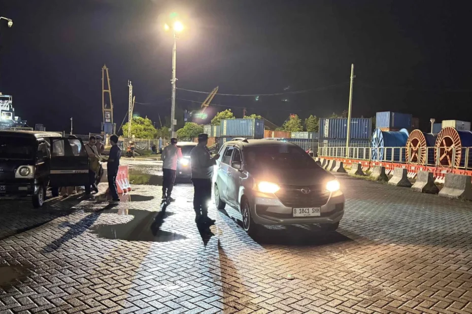 Polsek Kawasan Pelabuhan Lembar Perketat Pengawasan Pintu Masuk Lombok