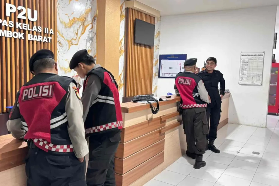 Polres Lombok Barat Perketat Patroli Malam di Lapas dan Pemukiman