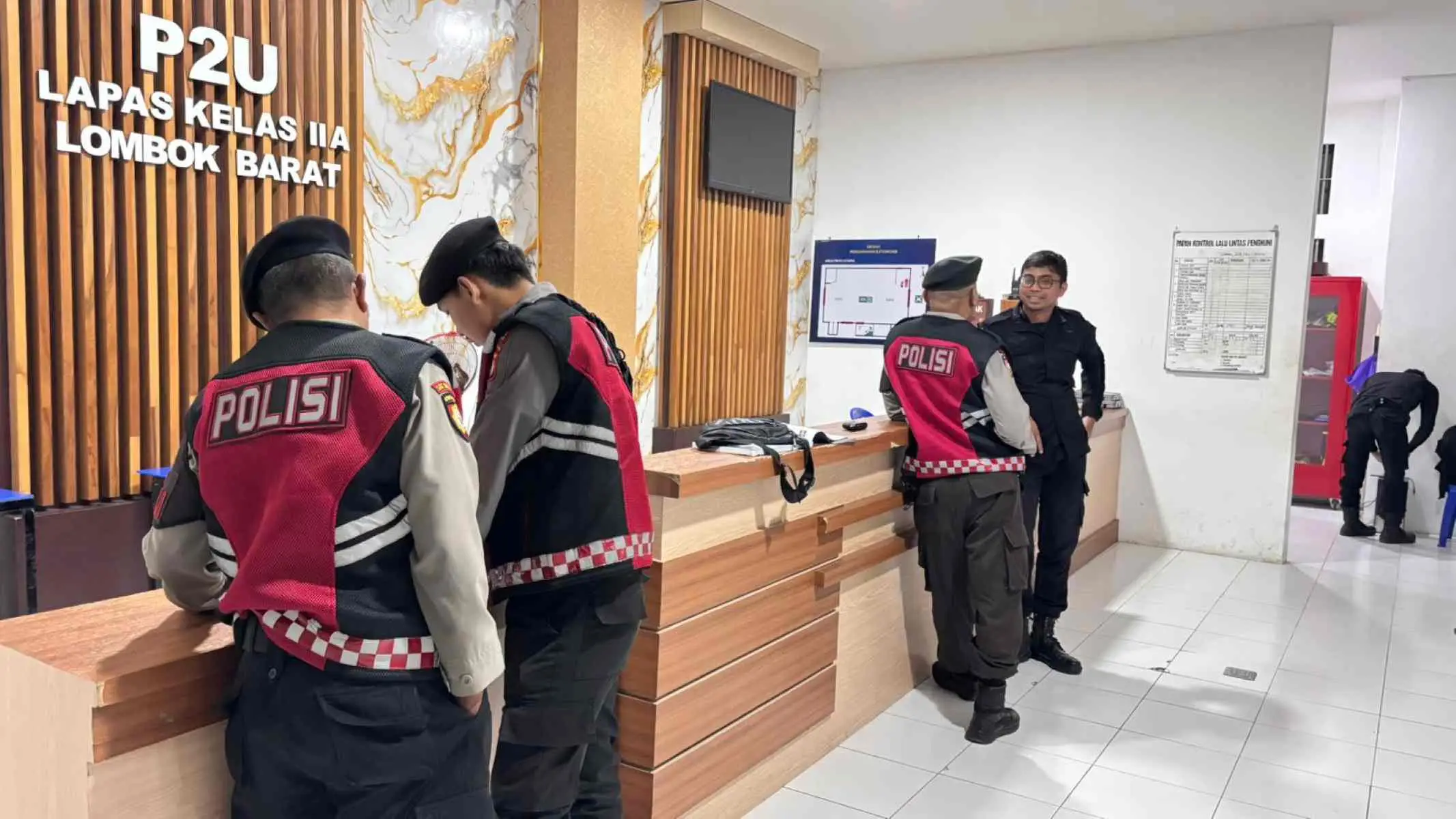 Polres Lombok Barat Perketat Patroli Malam di Lapas dan Pemukiman