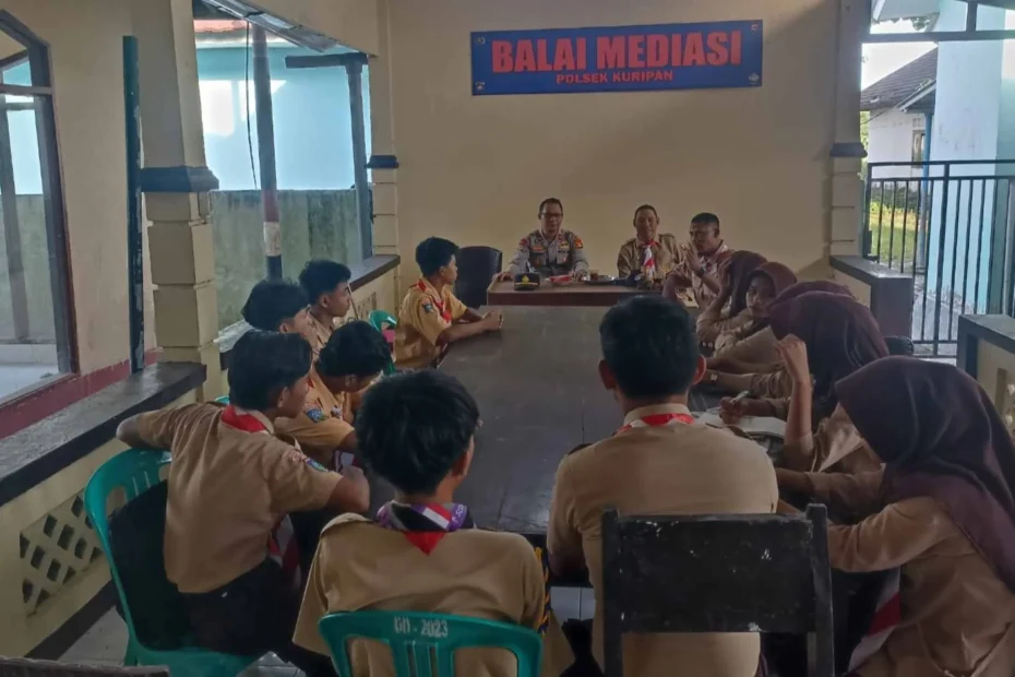 Polres Lombok Barat Bina Saka Bhayangkara di Kuripan