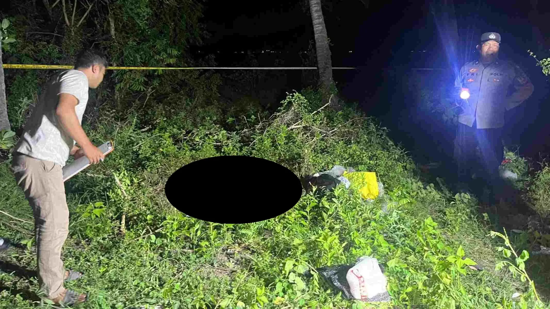 Polisi Selidiki Penemuan Mayat Hangus di Dusun Batu Leong Lombok Barat