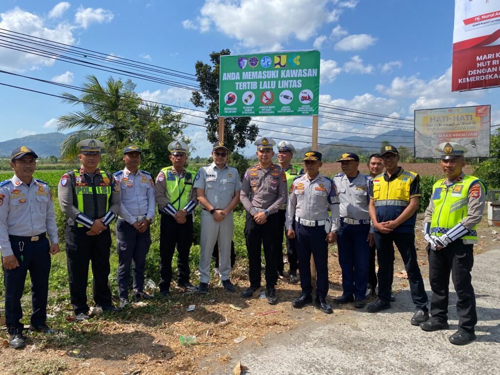 Satlantas Polres Lombok Barat Bersinergi Laksanakan Road Safety Partnership Action